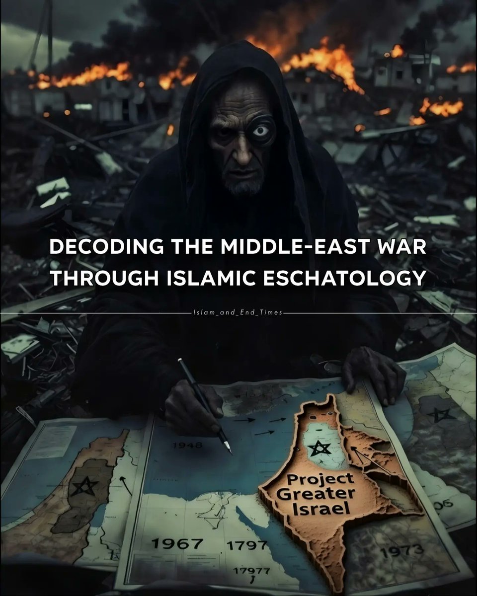 DECODING THE MIDDLE-EAST WAR THROUGH ISLAMIC ESCHATOLOGY

—THREAD 🧵