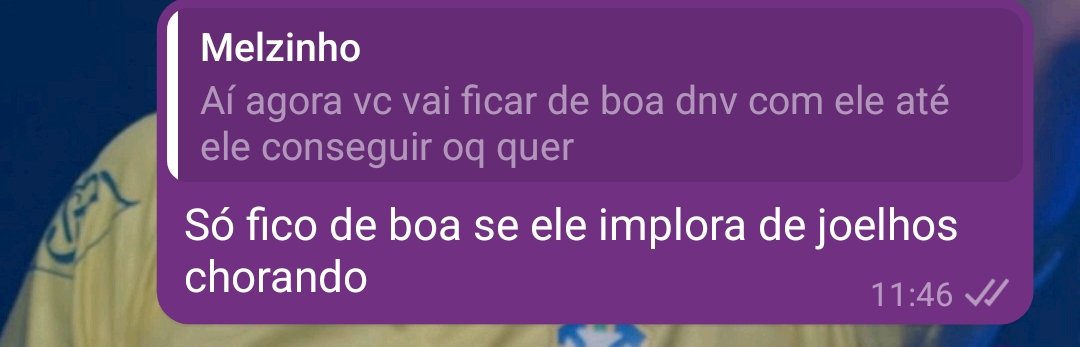 Demoniczmind's tweet photo. Só fico de boa com homem se me pedir desculpas assim https://t.co/myT9kPBdQ7