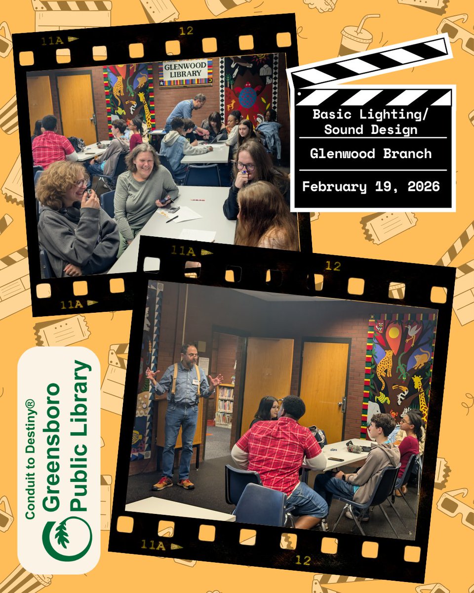 Greensboro Public Library tweet media