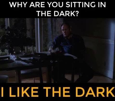 Me when the automatic light detector goes off in the work bathroom #NukeTheWhitehouse