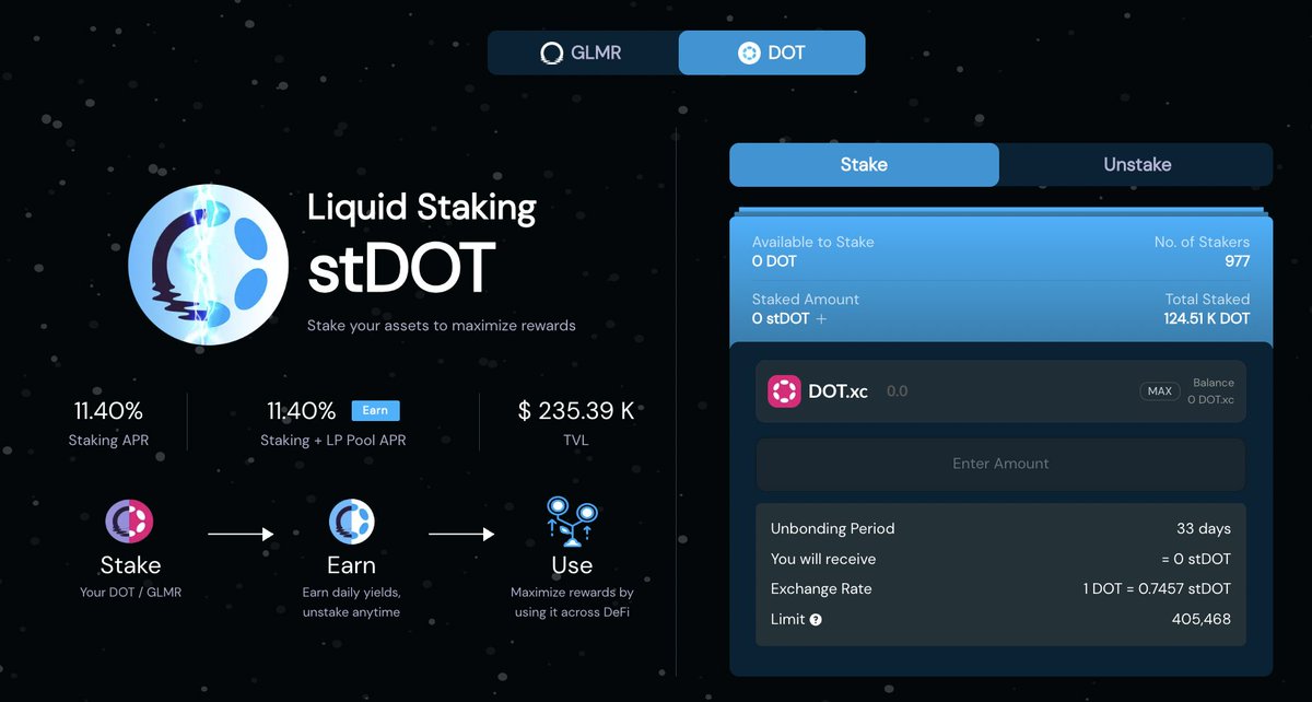 StellaSwap ☄️- Top DEX on Polkadot tweet media