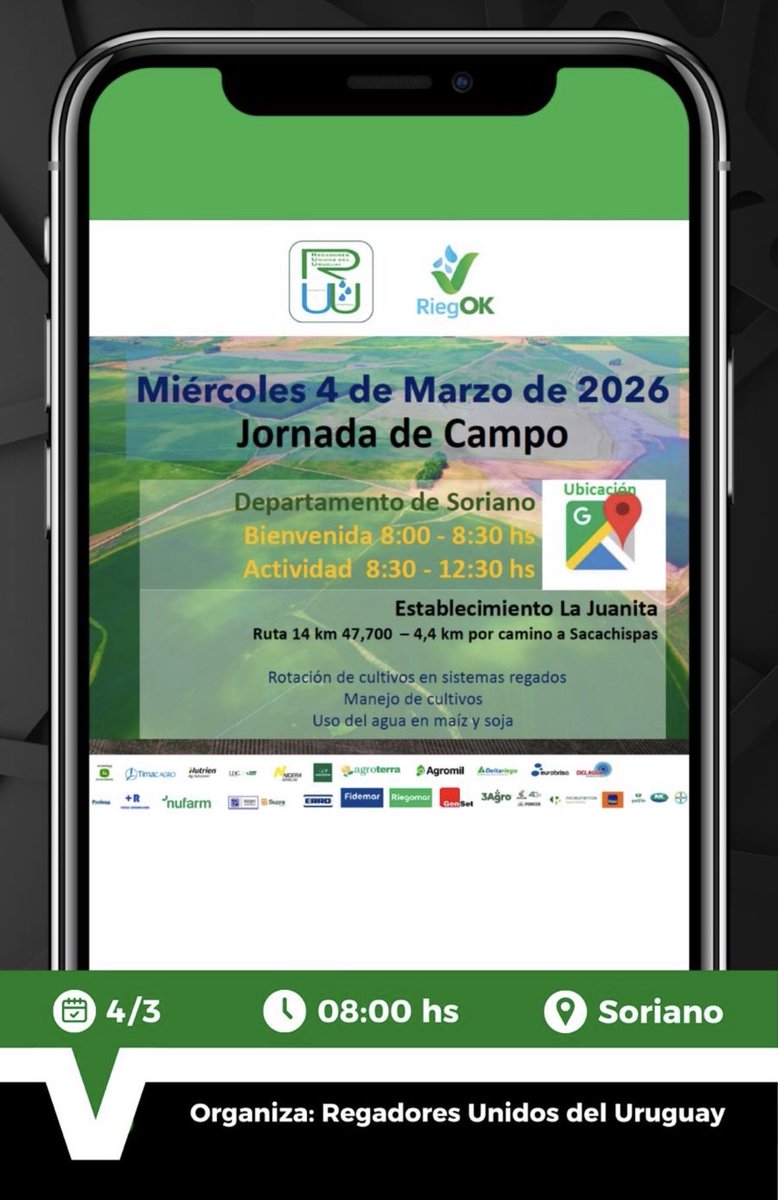 Regadores Unidos UY tweet media