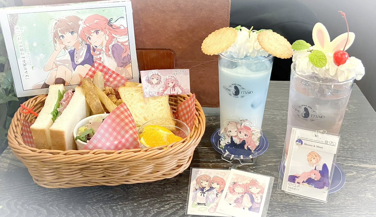 ミミの日🐰🤍 時間経ってしまいましたが、先日のコラボカフェ存分に