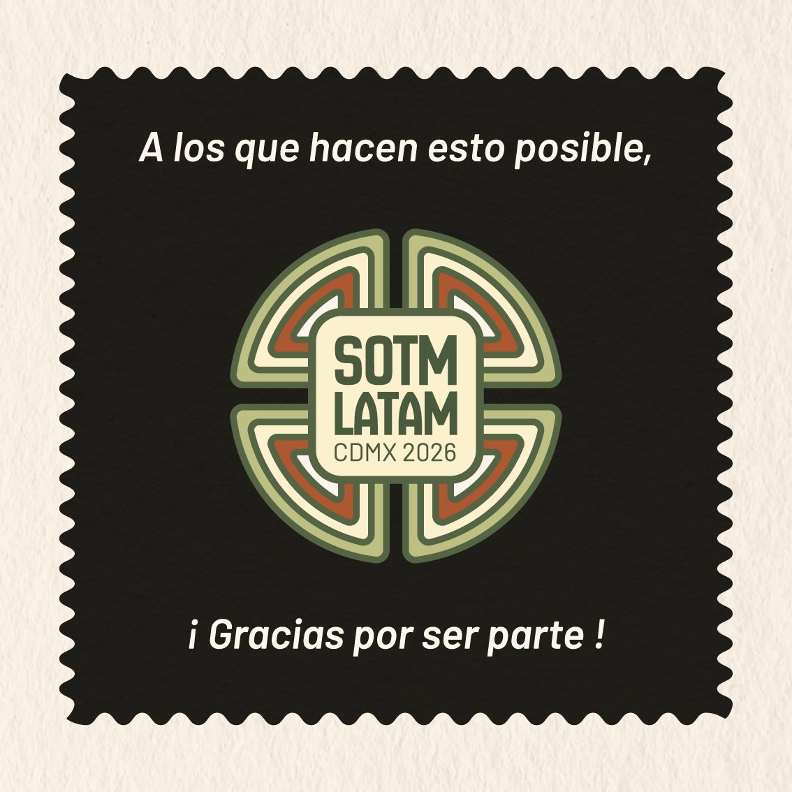 OSMLatam's tweet photo. Hemos estado trabajando constantemente para construir este espacio de intercambio y comunidad.

Hoy queremos agradecer a todos los que han creído en este proyecto y están acompañando su creación.

¡Gracias por ser parte!

#OpenStreetMap
#OSMLatam
#SotMLatam2026
#Mexico https://t.co/A9q2131aeR