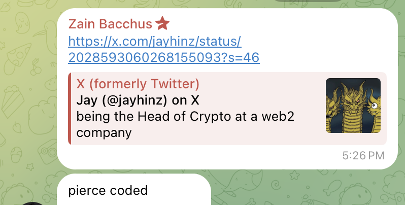 Pierce Harger tweet media