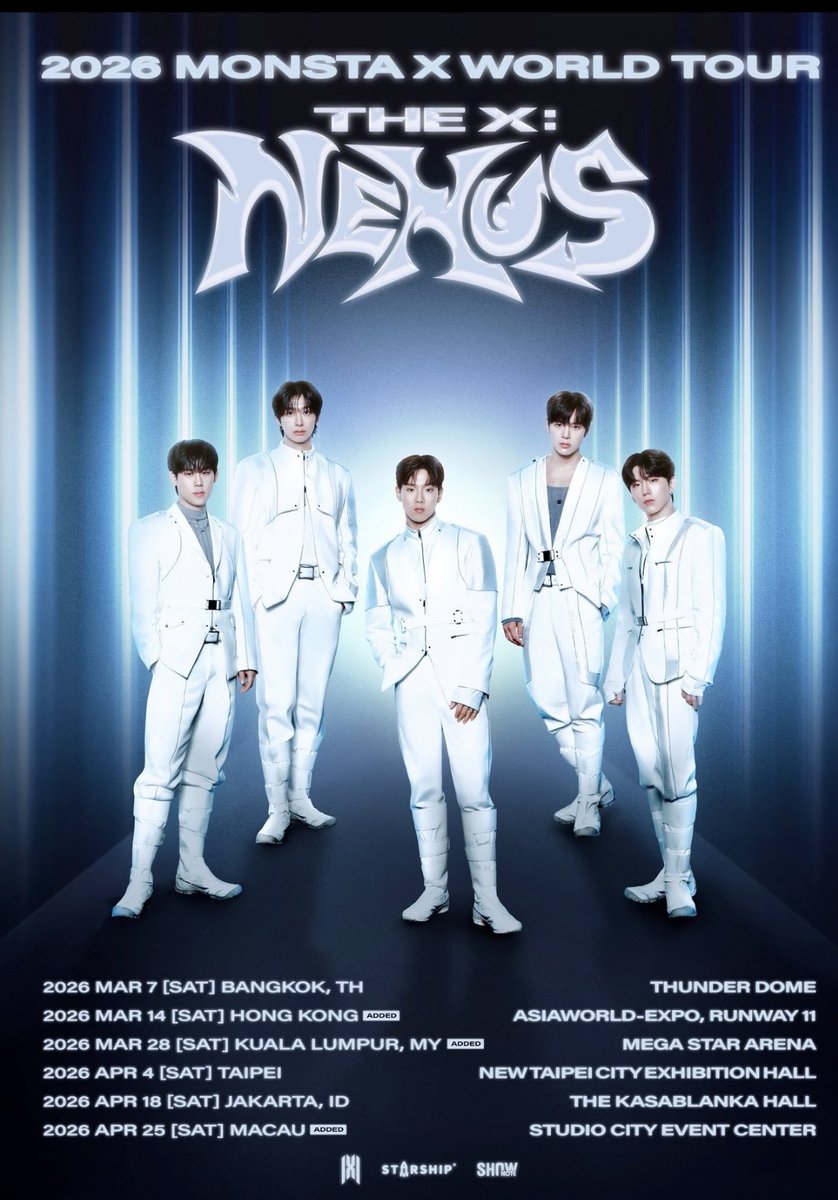 2026 MONSTA X IN Kuala Lumpur 몬스타엑스 lmonstax クアラルンプール