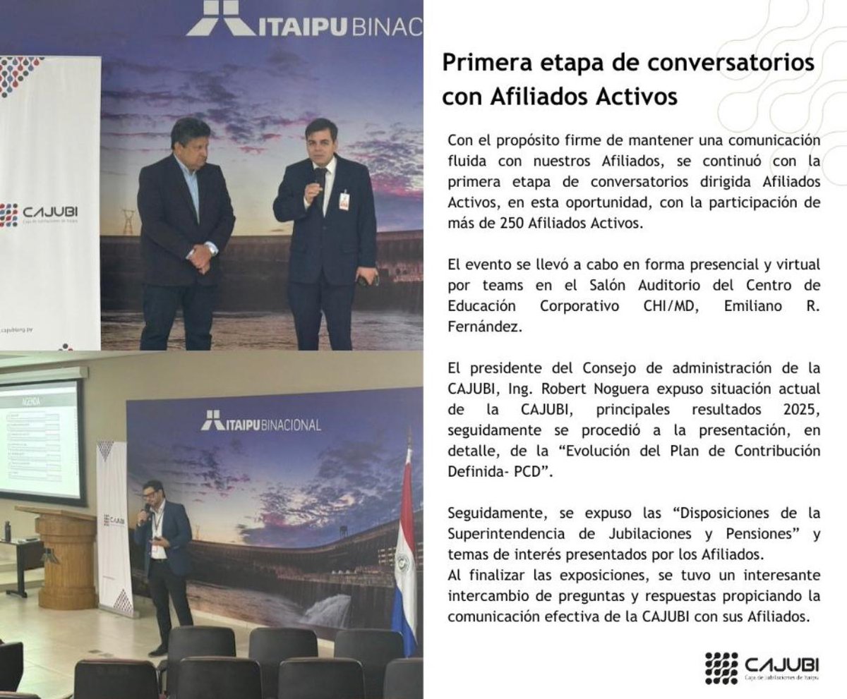 Caja de Jubilaciones de ITAIPU Binacional tweet media