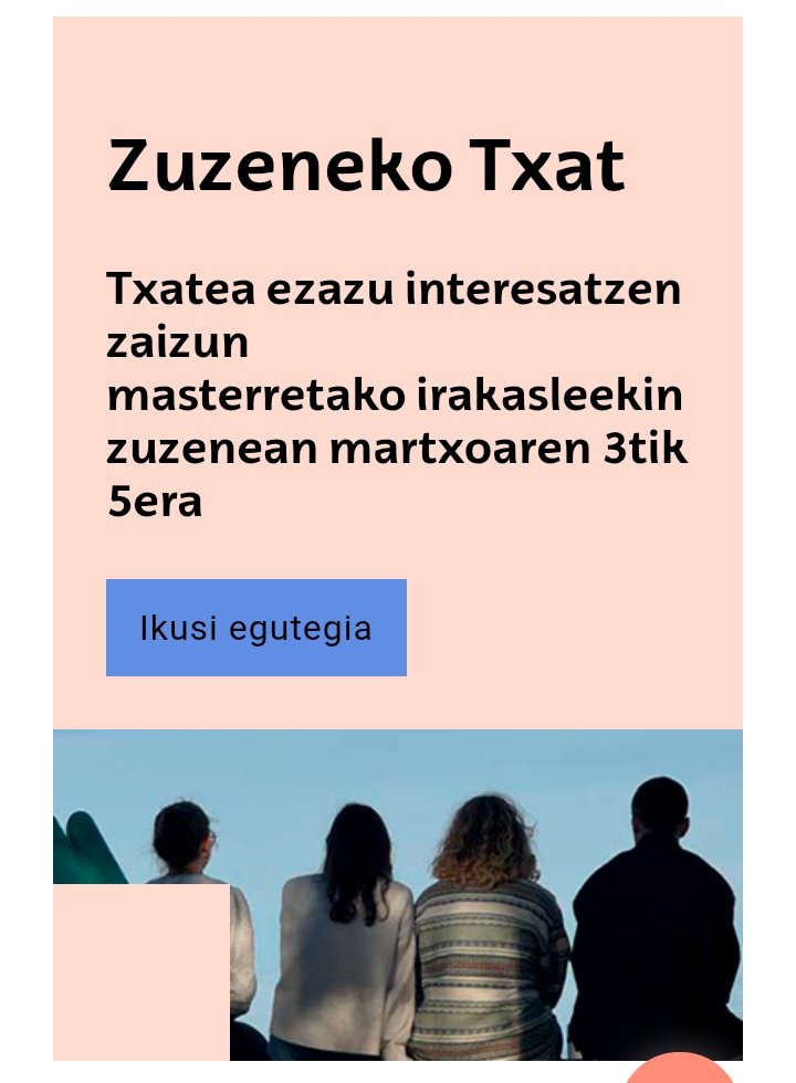 Subiranotasuna Europako Herrietan masterra tweet media