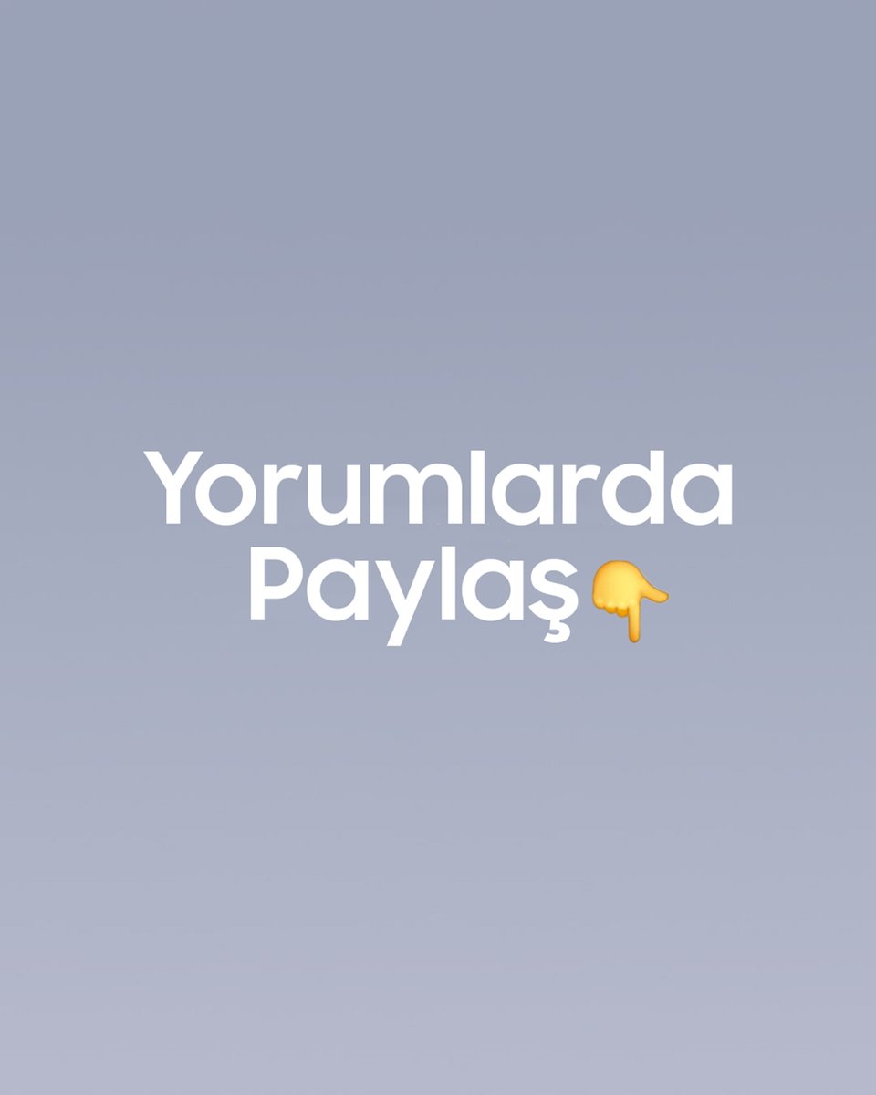 Senin favori rengin hangisi? 🎨 Yorumlarda #GalaxyS26 etiketi ile paylaş. 👇