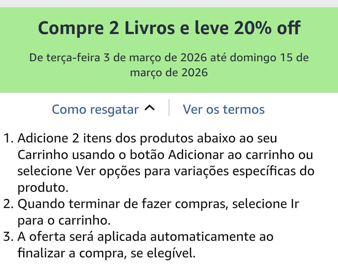 IdrisBR's tweet photo. ✨️Compre 2 Livros com 20% de desconto com cupom LIVROS10 na Amazon
➡️ https://t.co/G5CNyC4qN8

#OReiDosLadrões, Box #OsInstrumentosMortais, #Parceira, #Katabasis, Box #DivinosRivais, #Binding13, #QuartaAsa e mais!

✔️Oferta #KindleUnlimited:
➡️ https://t.co/Ic9KRKLcce
#afiliado https://t.co/BYhEEFNC9p