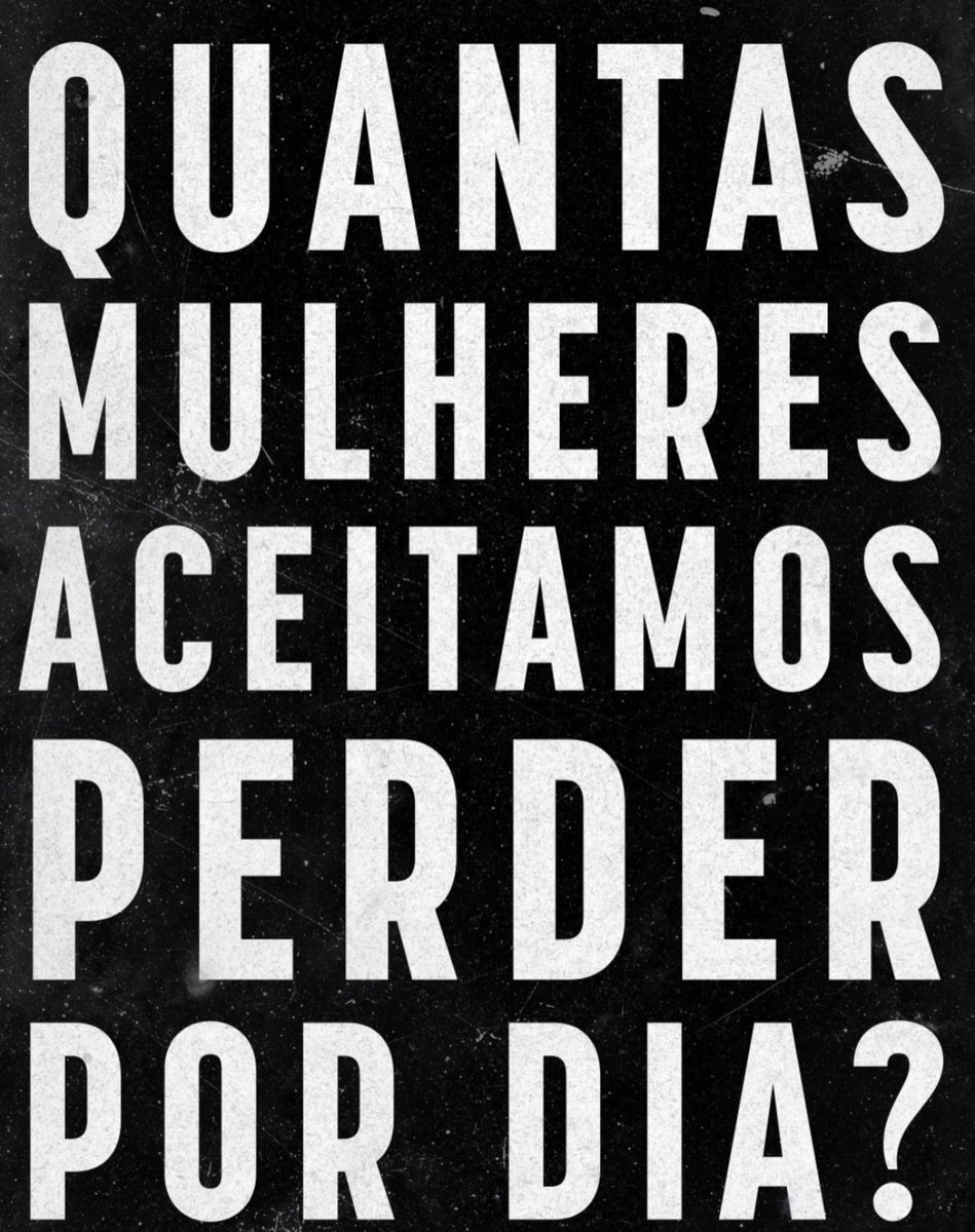 Uma vida. Depois outra. Depois mais uma. Me recuso a me acostumar com isso.

Me recuso a ver esses casos como “tragédias isoladas”, “crimes passionais”, “conflitos domésticos”. Essas palavras suavizam o que é, na essência, um extermínio sistemático de mulheres.