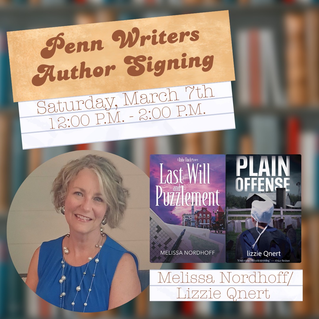 Pennwriters's tweet photo. This Sat, Mar 7th, from 12- 2, 5 visit incredible authors from Penn Writers Area 5. Pick up some great reads from @racheldlyne, Melissa Nordhoff, @peschel_press, @authorsheriqueen, and @mistysimonwrites. 
#booksigning #authorsigning #newbooks #localauthorsigning https://t.co/GH86fGlhq6
