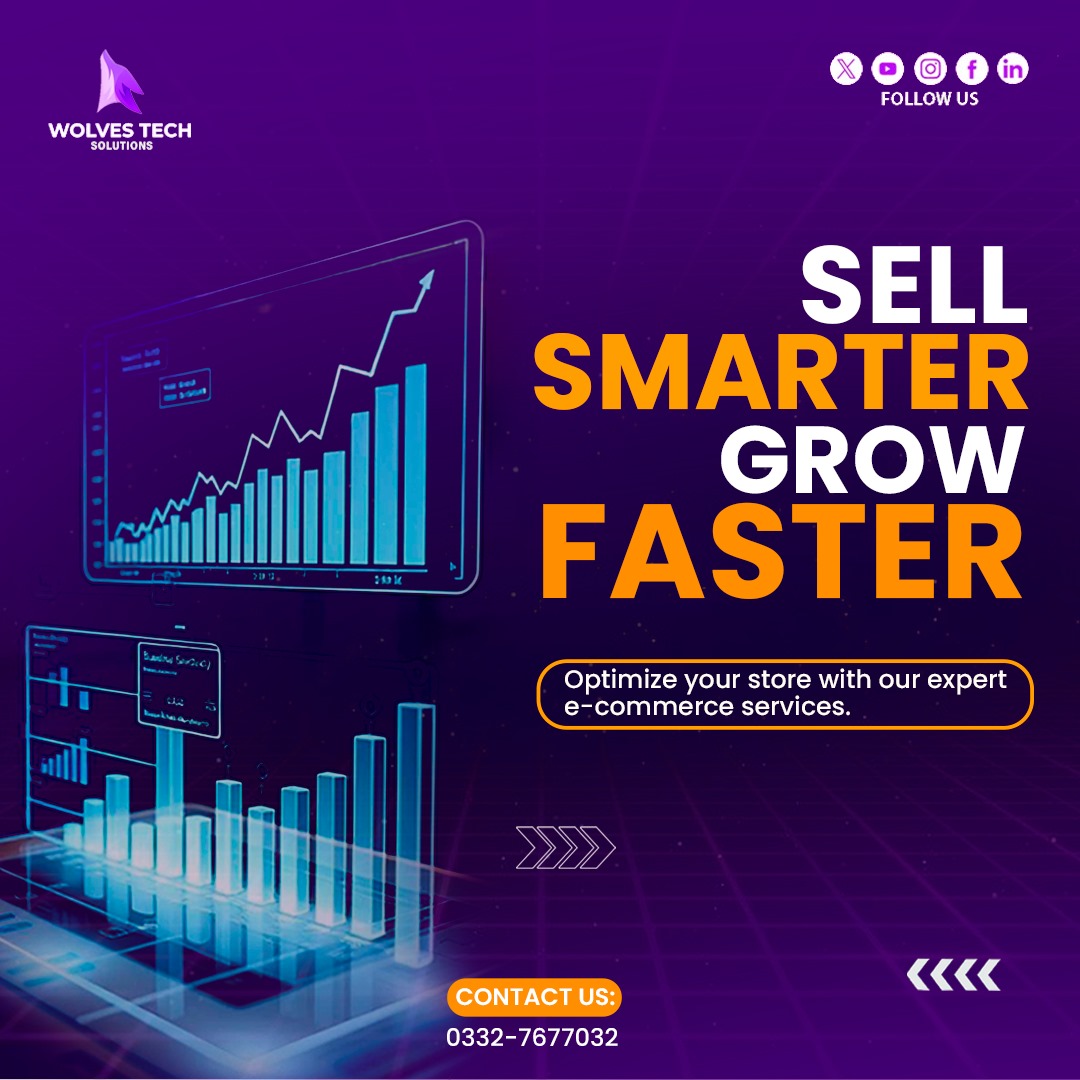 WolvesSolution's tweet photo. Sell Smarter, Grow Faster
Expert E-commerce Services for Your Brand
Ready to Grow?
Contact us: 0332-7677032
Let's grow together, Let's build the future.
#WolvesTechSolutions #SellSmarter #EcomGrowth #DigitalMarketingStrategy #ScaleYourBusiness #TechSolutions #OnlineProfits https://t.co/Yib7oJ6unp