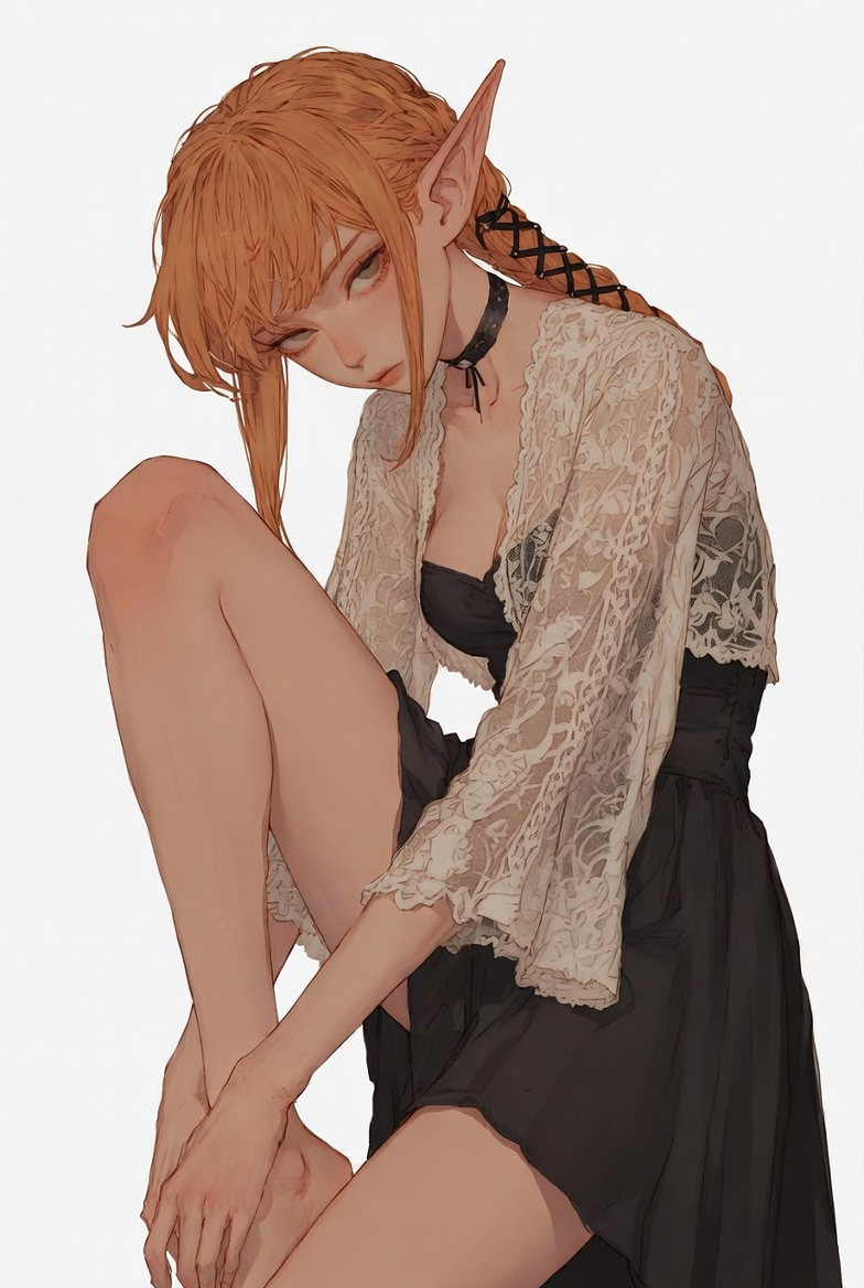 ElfQuroi's tweet photo. #AIart #GrokImagine #AIイラスト https://t.co/GnDP42qNut
