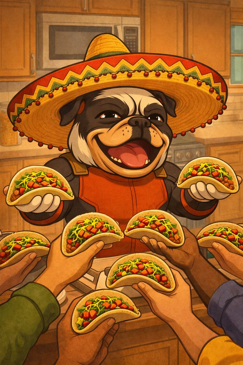BIG GM $DDOG FAMILY.

HAPPY TACO TUESDAY.

#DDOG <a href="/ton_blockchain/">TON 💎</a> <a href="/toncommunity/">TON Community</a> <a href="/toncishub/">TON CIS Hub</a>
