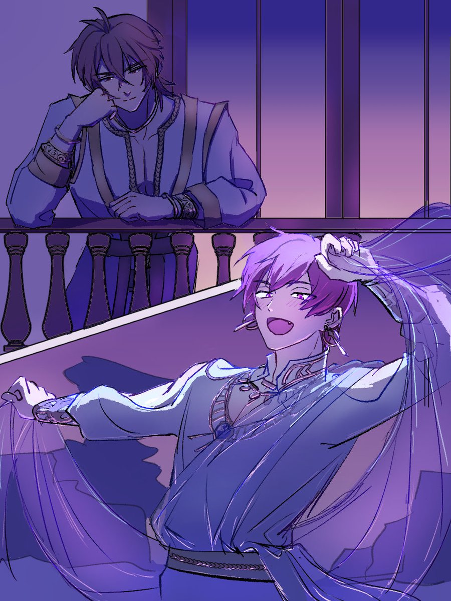 ここからはじまる溺愛アラビアンナイトをだな…🐯🐶(巨大妄想)