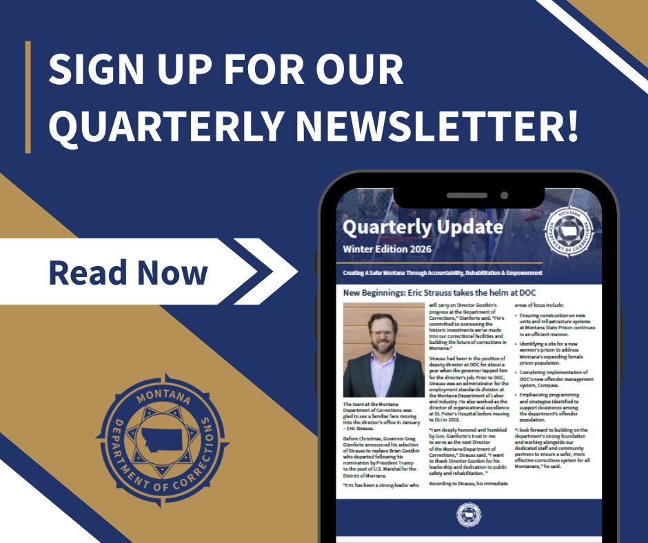 Montana Department of Corrections tweet media