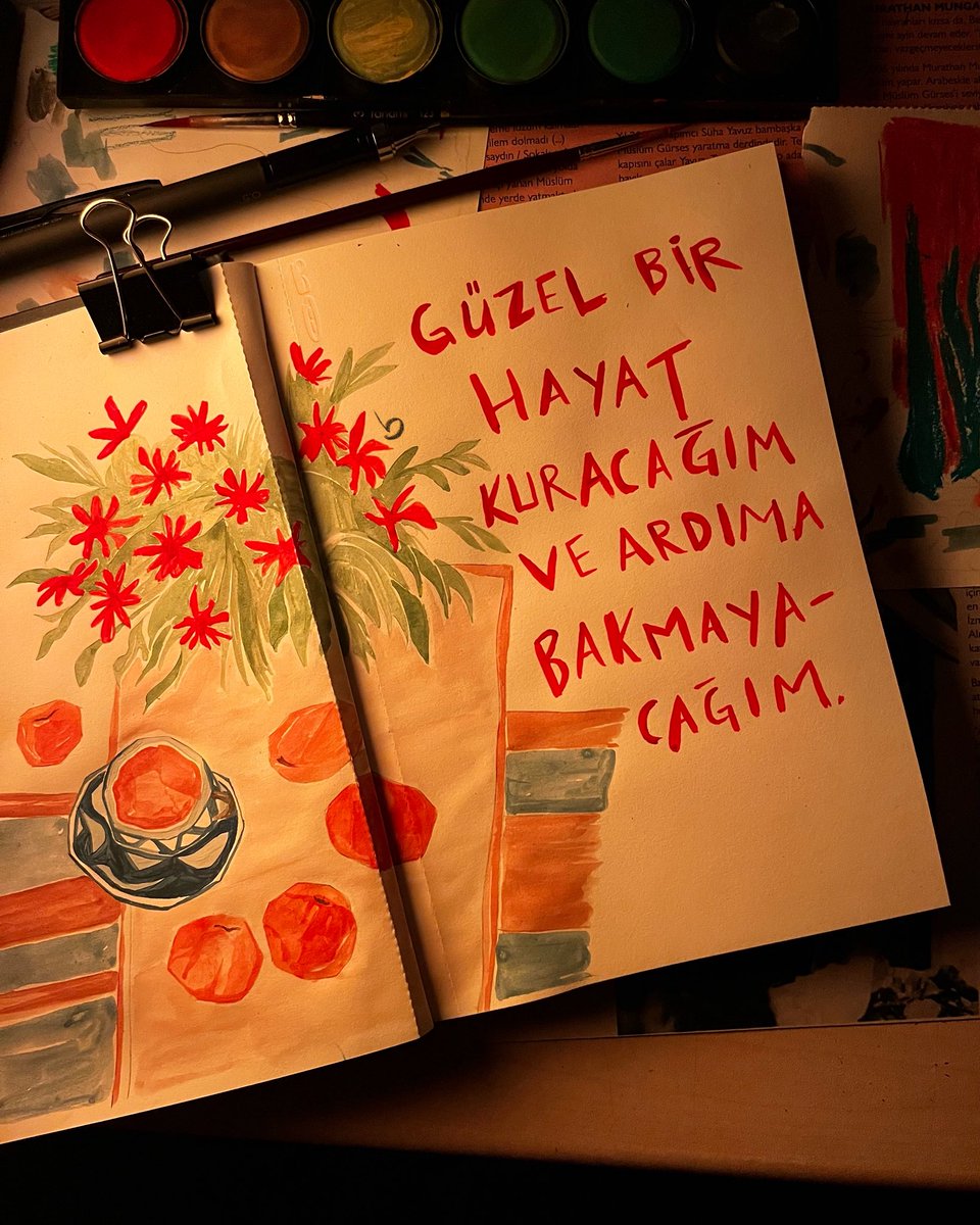 güzel bir hayat kuracağım ve ardıma bakmayacağım.