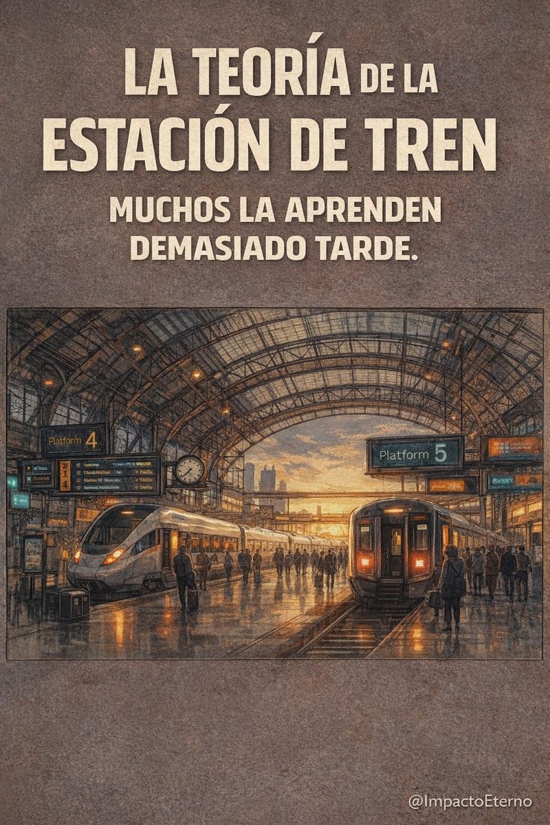 LA TEORÍA DE LA ESTACIÓN DE TREN

// Hilo //