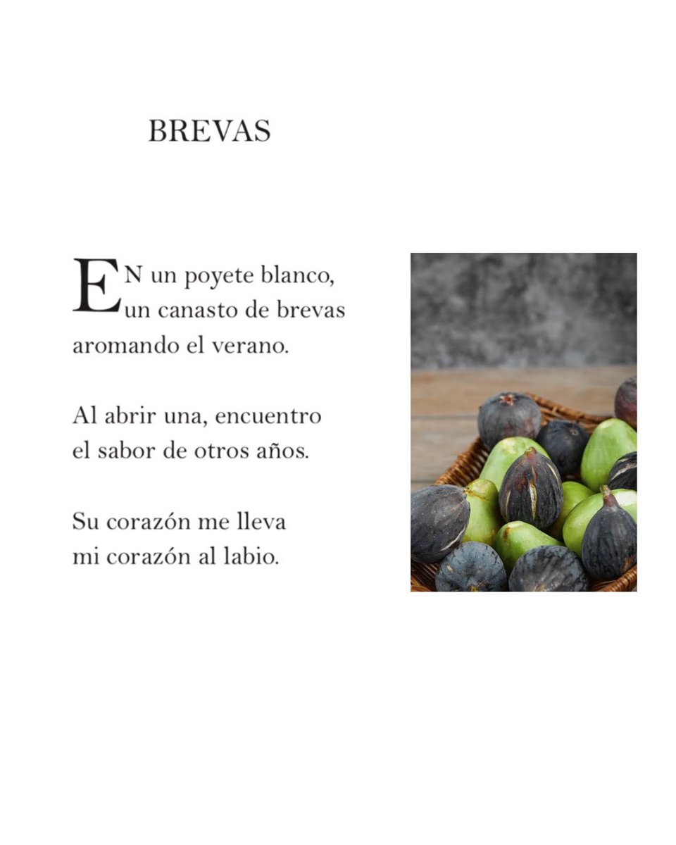 PoesiaManuel's tweet photo. Poema #Brevas, de #ElCarmínYLaCeniza https://t.co/2GKXVpKeWc
