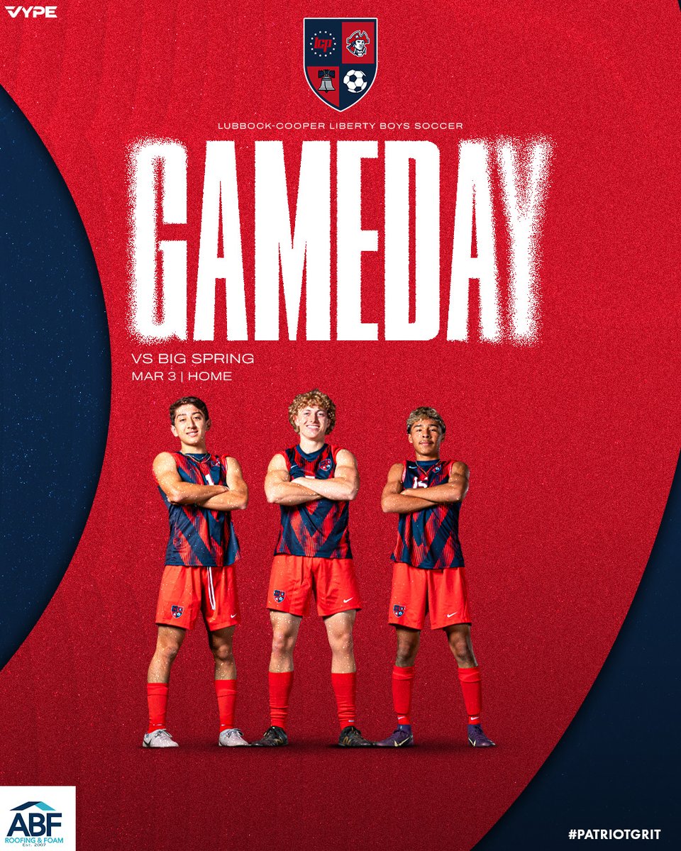 LibertyBS_LCP's tweet photo. ⚽️ SOCCER IN MARCH — LET’S GO! 🔥

Come out TODAY and show your support at HOME!
Kickoff is at 5:30 PM https://t.co/874L9ZnPpJ
