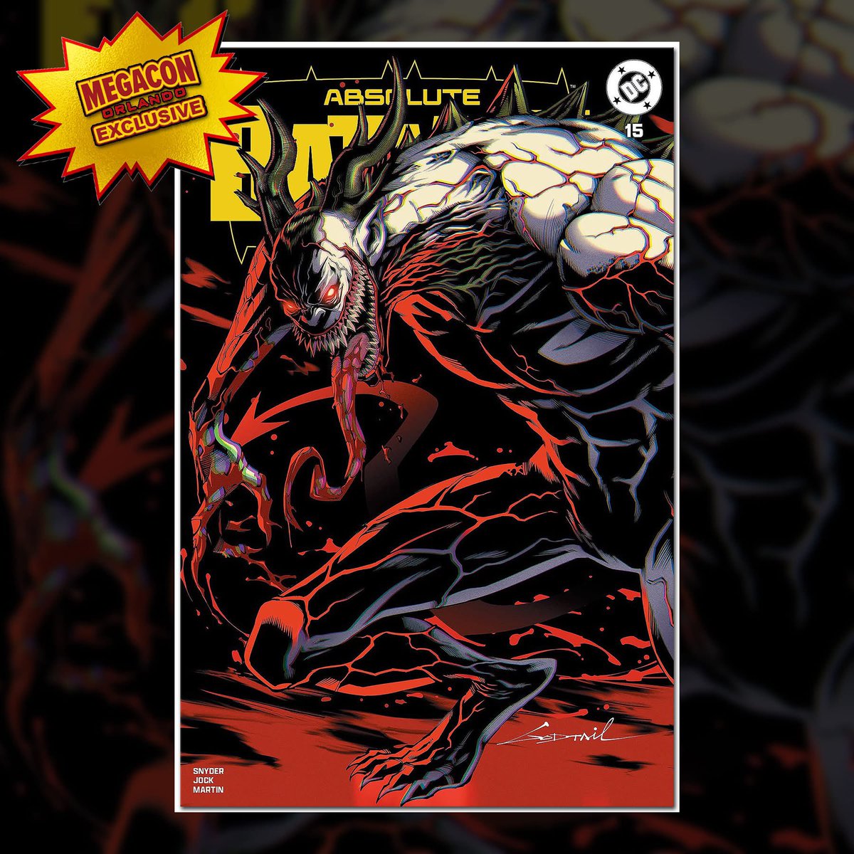 🦇 ABSOLUTE BATMAN #15 – 1ST PRINT
✨ GODTAIL MEGACON VARIANT
🌍 LTD TO ONLY 800 COPIES WORLDWIDE

⏳ ON SALE FOR 3 HOURS ONLY
🗓️ WEDNESDAY, MARCH 4TH
⏰ 5PM ET / 10PM UK

💵 PRICING: £25.95
💻 AVAILABLE AT: 7ATE9COMICS.COM

#BATMAN #COMICSFORSALE