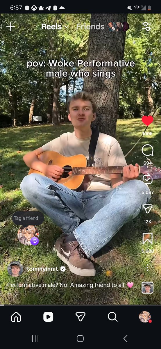 i think he misses wilbur... im not sure tho...