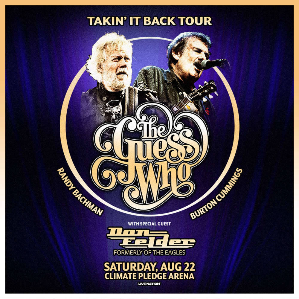 953KGY's tweet photo. KGY welcomes The Guess Who to Climate Pledge Arena August 22nd!
Tickets go on sale Friday 3//6, but you can WIN them now ~ go to https://t.co/lFTCIFVIST and click on contests! https://t.co/wvdak1znk4