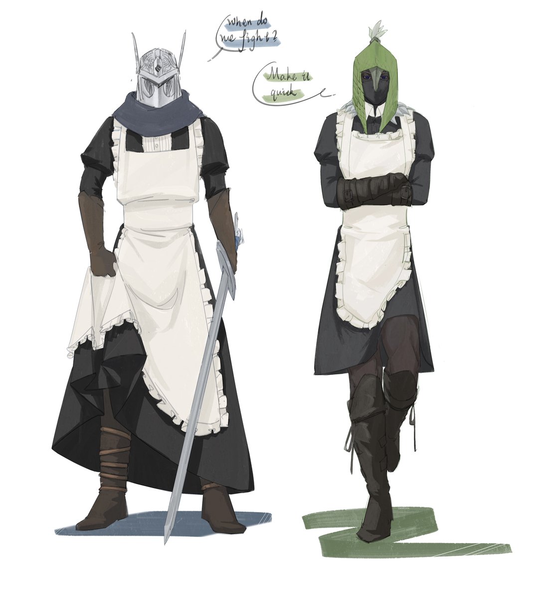 女仆装真的是永远玩不腻呢
#NIGHTREIGN