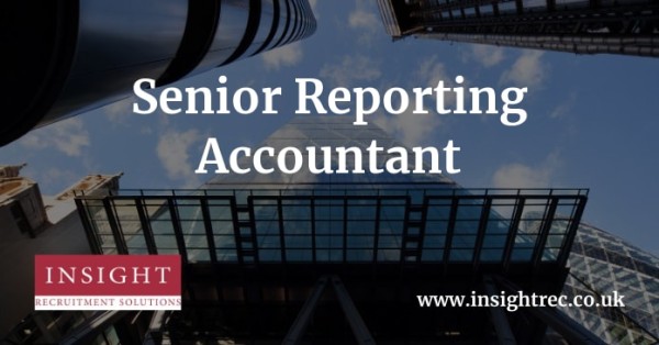 InsightRecSol's tweet photo. Job opportunity! Senior Reporting Accountant. https://t.co/I1zUc4bmq0 https://t.co/CpKKkDMuFN
