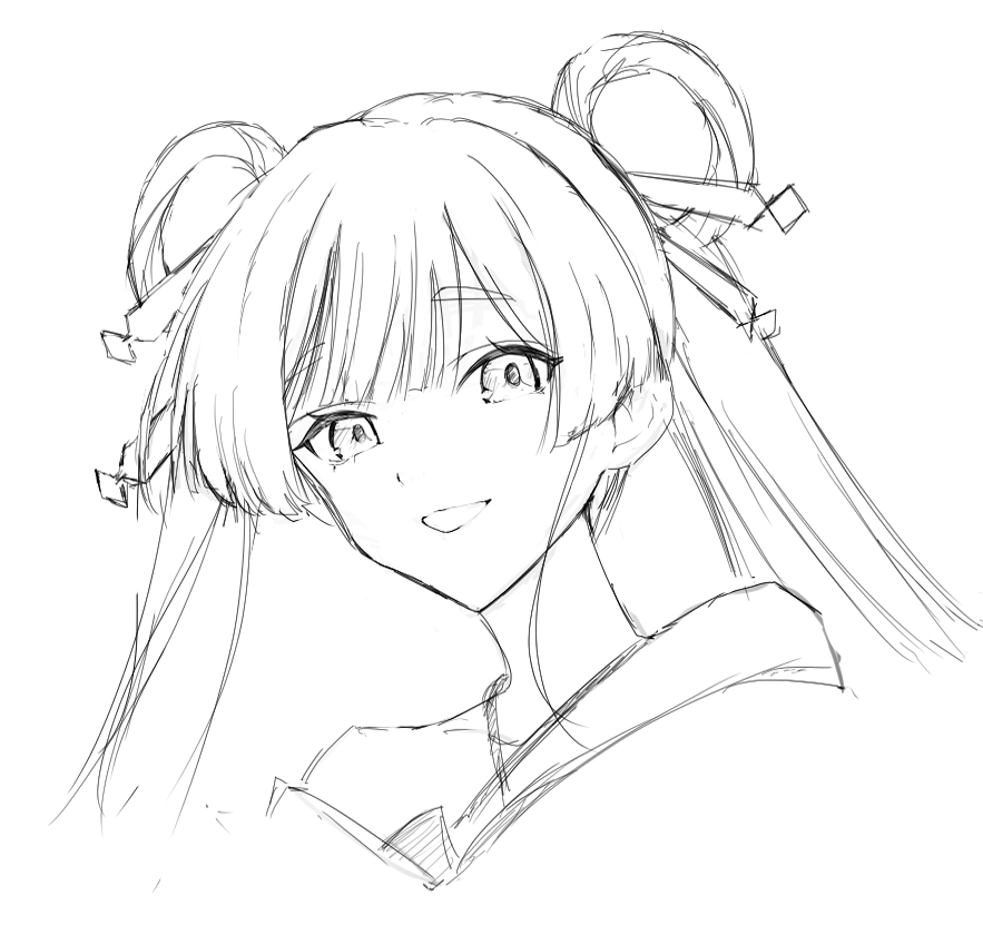 もっしゃ模写。 