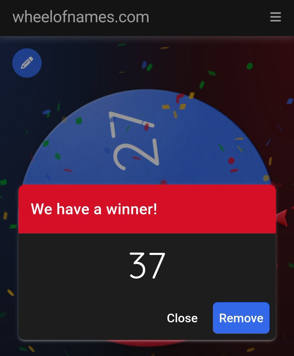 Congrats no 37 untuk pemenang hadiah day 2!! 

Pemenang langsung di DM ya 🤭