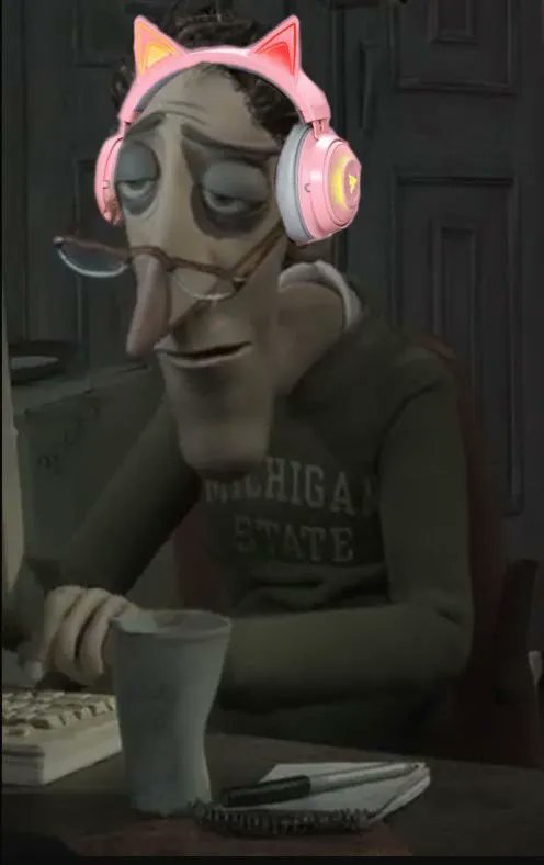 "I bet u look so cute gaming" 

me: