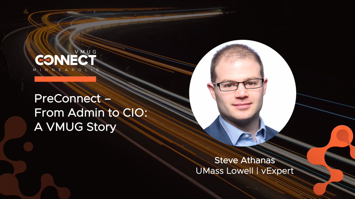 VMwareCommunity's tweet photo. 🚀 Your next career move might not come from closing more tickets or delivering more projects—but from community.

At #VMUGConnect MSP, #vExpert Steve Athanas shares how VMUG involvement helped him grow from admin to CIO—and how you can, too. 

➢Join us! https://t.co/slWKVKIgrq https://t.co/FiyDik1iht