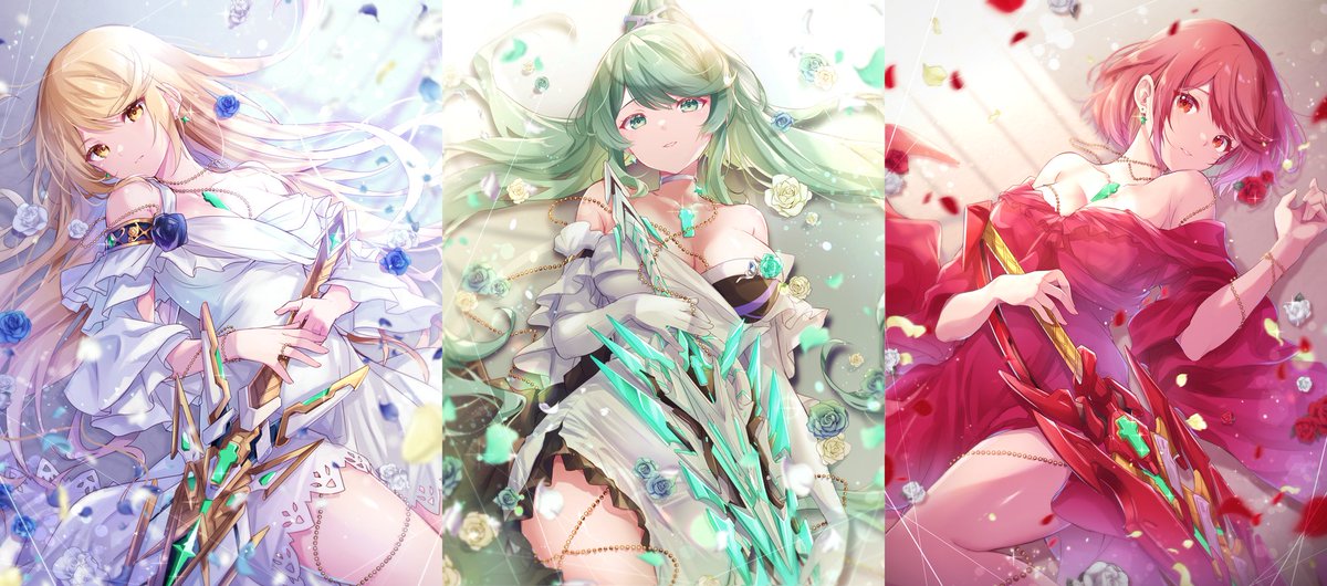 トリプルヒロイン
#3月になったから3人並んだ画像を貼ろうぜ