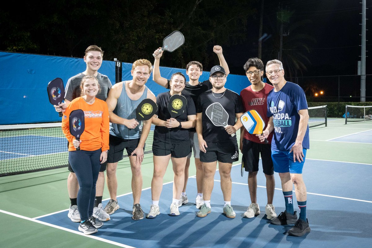 BNIengineers's tweet photo. BNI's Miami team once again put our agility and teamwork to the test on the pickleball court!🏓 This friendly competition helps us build strong foundations by day, and strong team bonds by night.

#Pickleball #TeamCulture #BuildingStrength https://t.co/Axoj8IXohl
