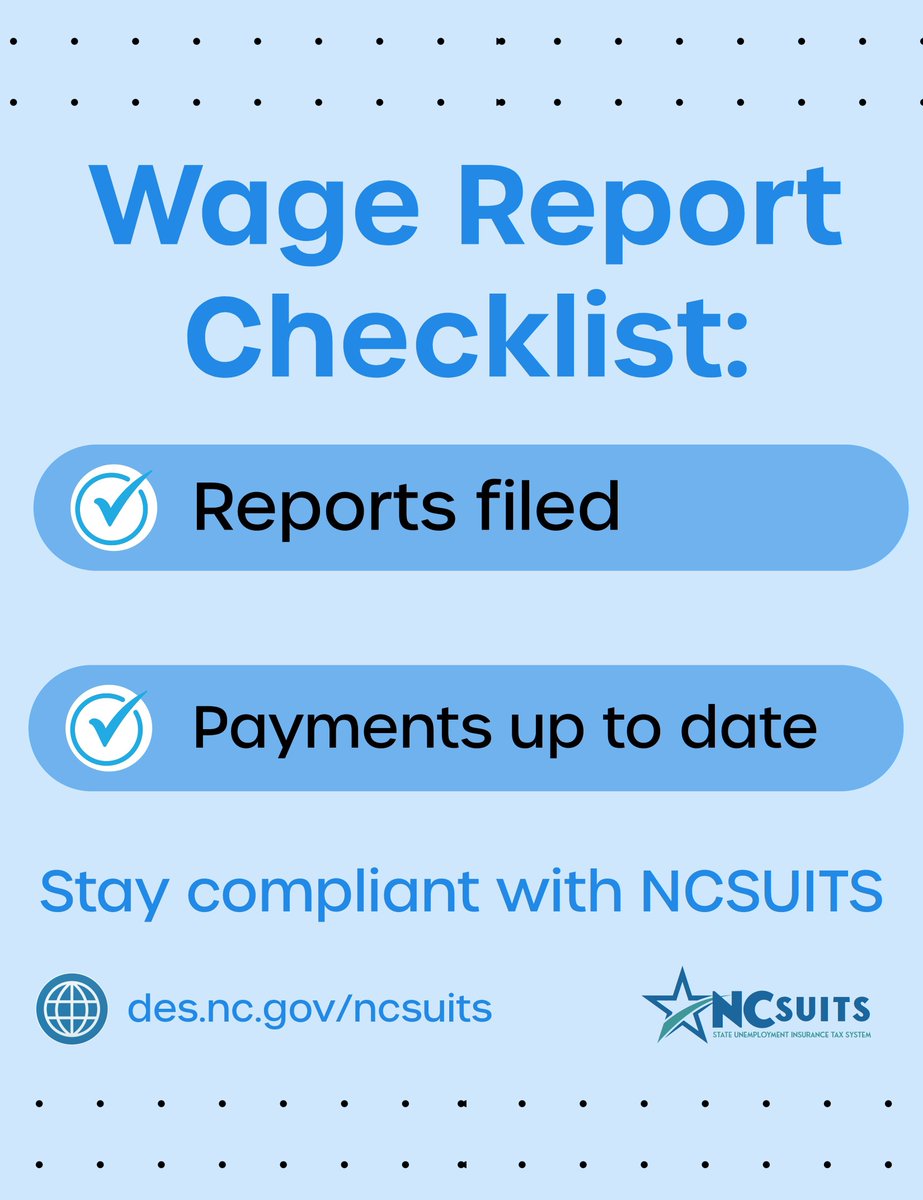 NC Division of Employment Security tweet media