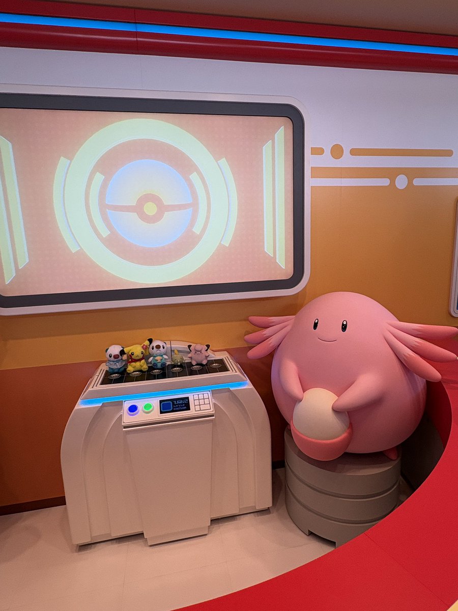 ポケパークのポケモンセンター 持ち込んだポケモンを回復できます😆 私