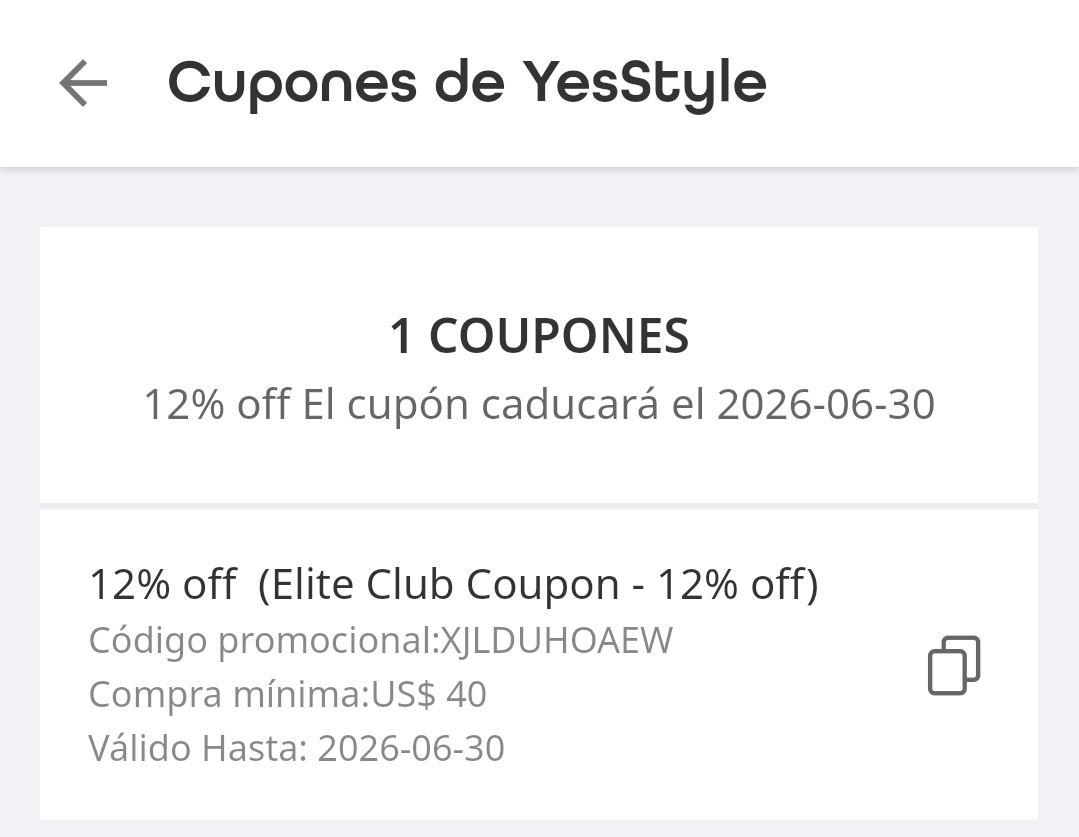 iconicabich's tweet photo. hice una compra en #YesStyle que me va a durar 6 meses así que si quieren usen el cupón que me dieron. https://t.co/rCePiW5nwE