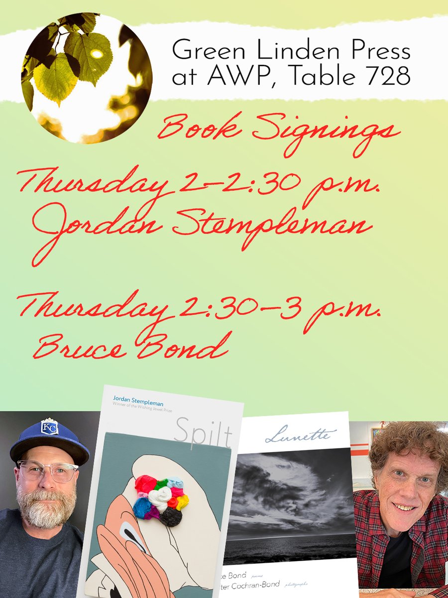 Green Linden Press tweet media