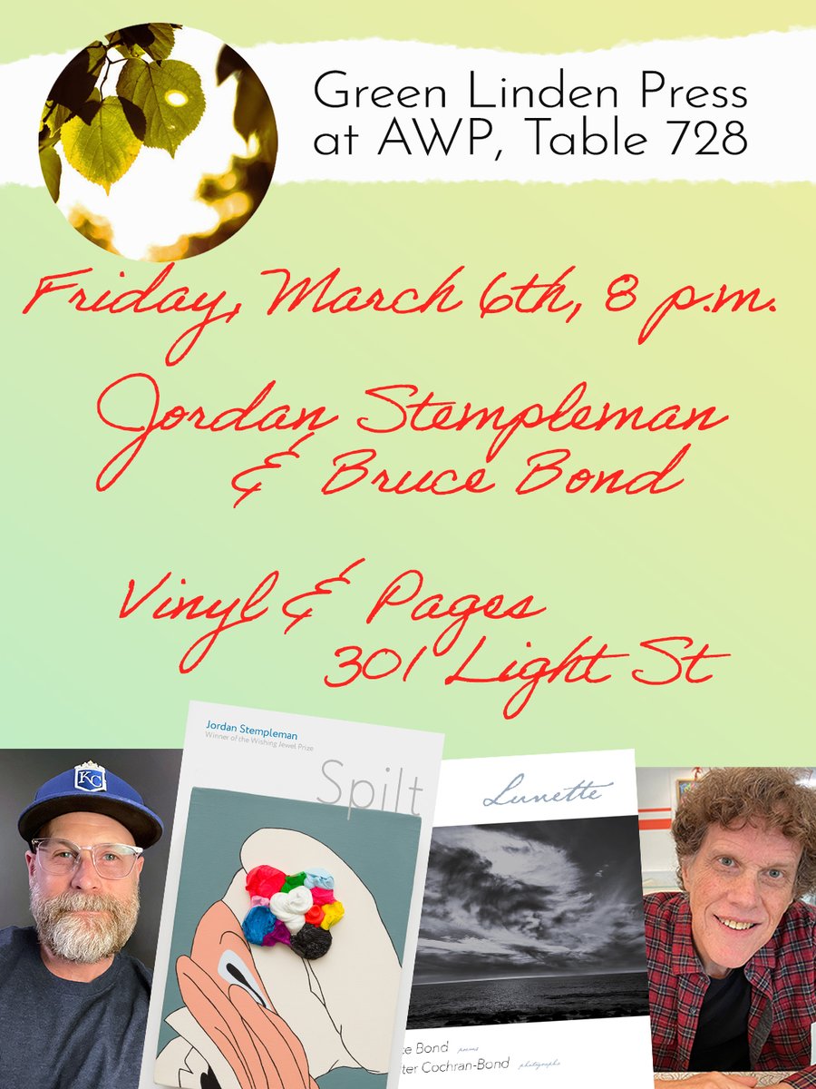 Green Linden Press tweet media