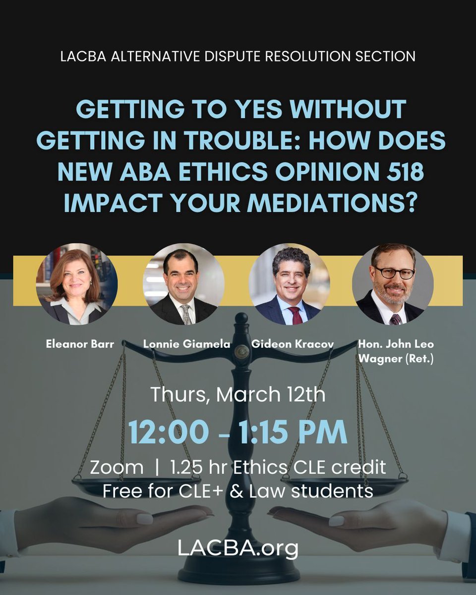 Los Angeles County Bar Association tweet media