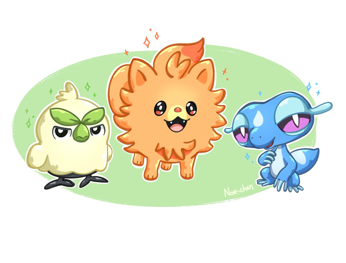 Yo también he querido dibujarlos 💖
#PokemonWindsWaves #pokemonfanart