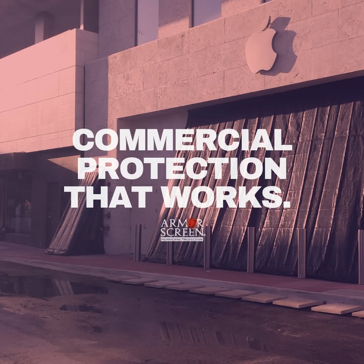 ArmorScreen's tweet photo. 🏢 Commercial Protection That Works From restaurants to resorts, Armor Screen offers versatile hurricane protection solutions for businesses.

Our systems blend seamlessly with your property's aesthetics while providing top-notch safety --> https://t.co/Xsicnu795J https://t.co/YrAPHJlimi