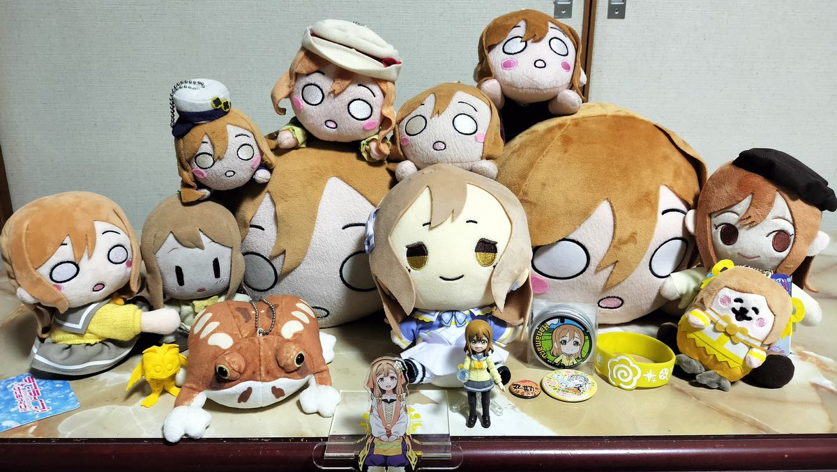 年ごとの花丸ちゃん誕生日祝いTweetを見返すと、自宅のぬいぐるみが着