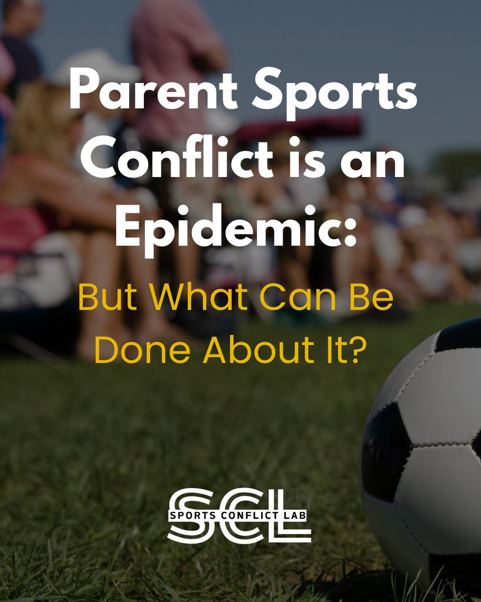 Sports_Conflict's tweet photo. Parent sports conflict is on the rise and is a different challenge than internal team and organizational conflict, yet many of the solutions are the same.

https://t.co/RjbLCZZhf5

#conflict #youthsports #athleticdirector #sports https://t.co/QtibhyT0vE