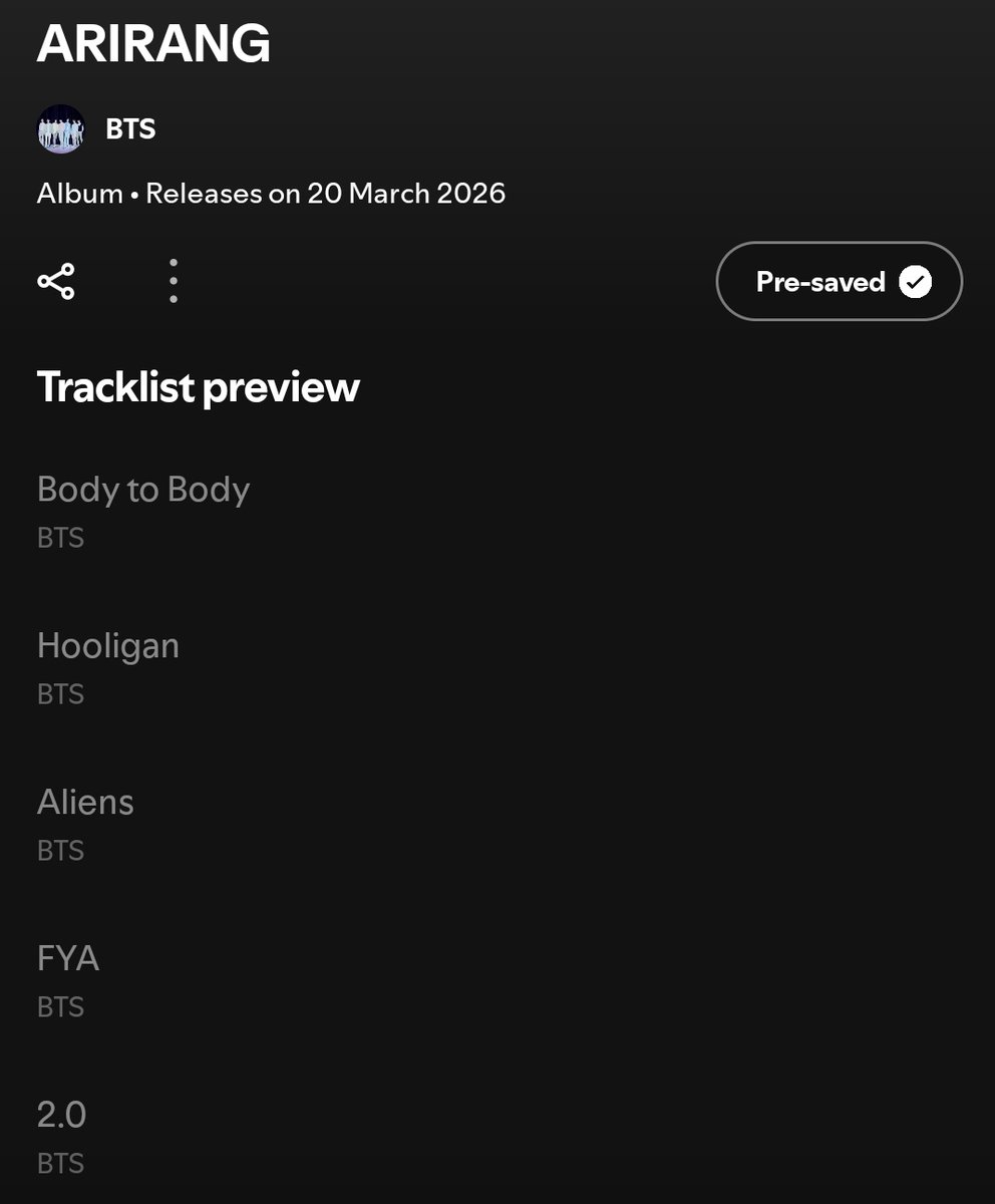 umm why is my spotify showing the tracklist?