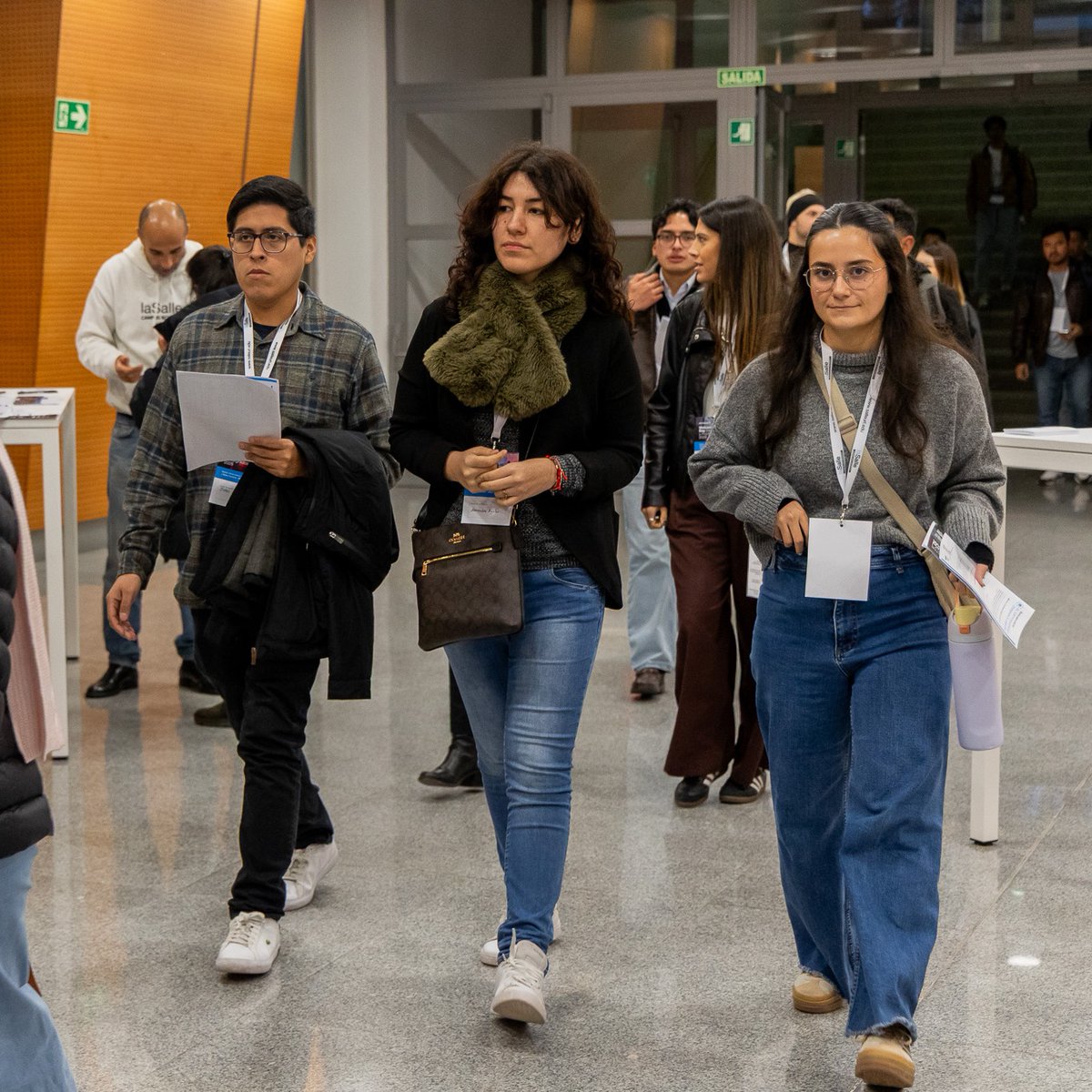 LaSalleBCN's tweet photo. #LSWelcomeDay vibes 👋 We’ve welcomed our new Master’s & Postgraduate students, the 2nd intake for La Salle-URL’s 2025–2026 Master’s programmes. Around 300 students joining on campus and online from many places, ready to learn, grow & make an impact 🌍🚀
#LSMasters https://t.co/H9B5pIPuYR