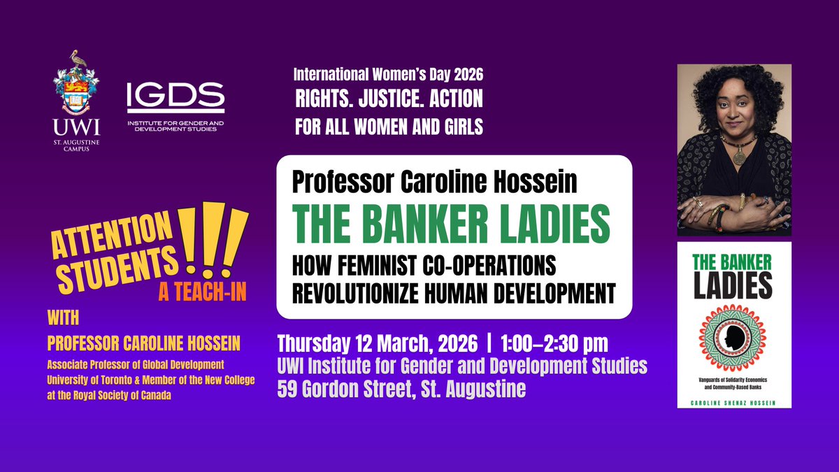 IGDS St. Augustine Unit, Trinidad and Tobago tweet media