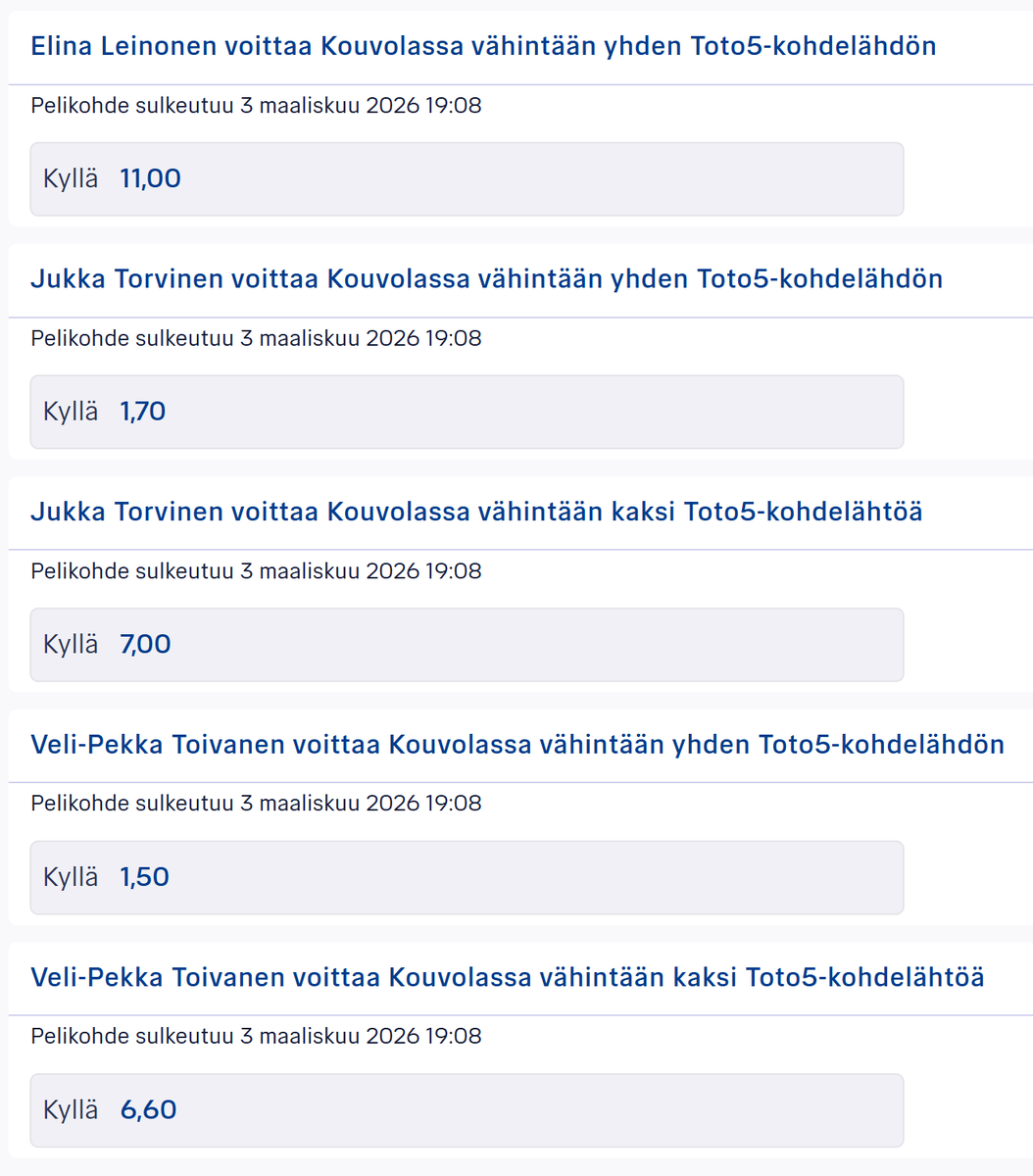 Toto-pelit tweet media